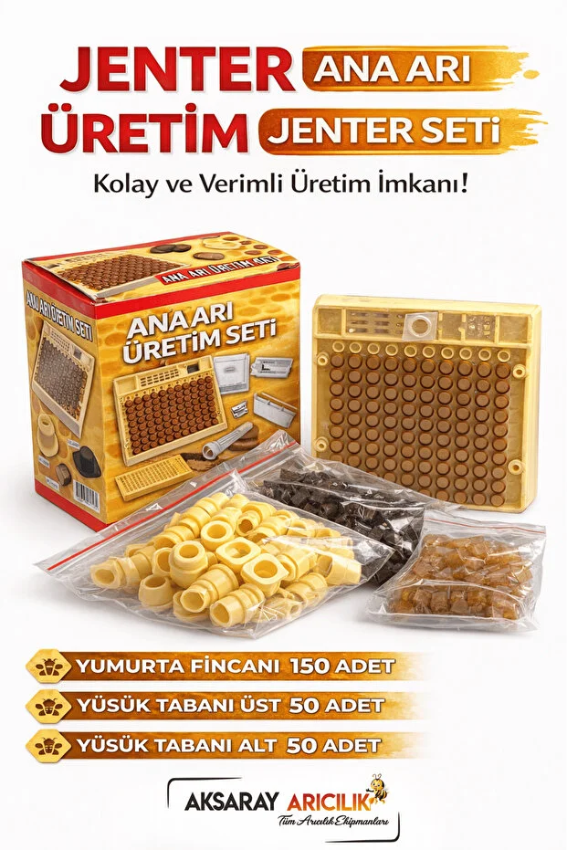 Ana Arı Üretim Seti (Jenter Seti)